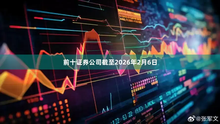 前十证券公司截至2026年2月6日