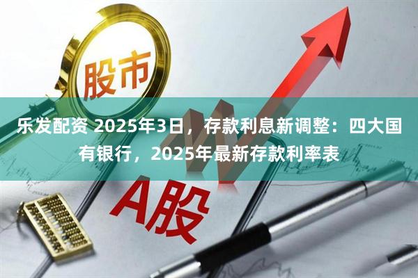 乐发配资 2025年3日，存款利息新调整：四大国有银行，2025年最新存款利率表